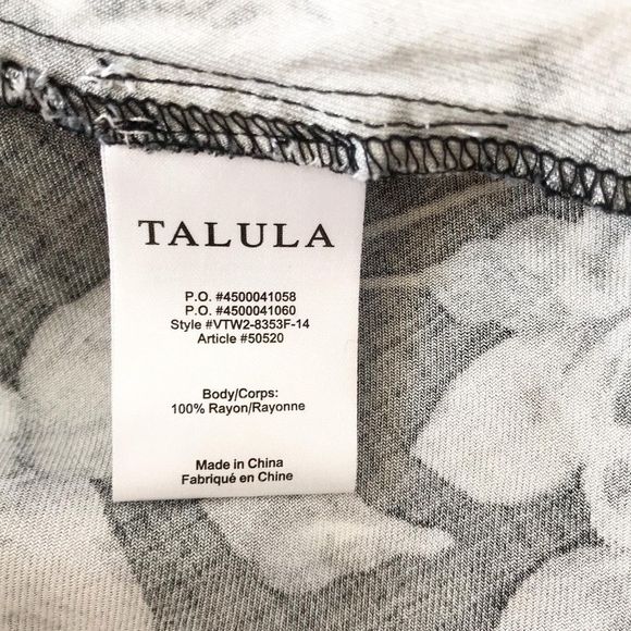 Talula Aritzia floral print dress Size XXS - Picture 7 of 7